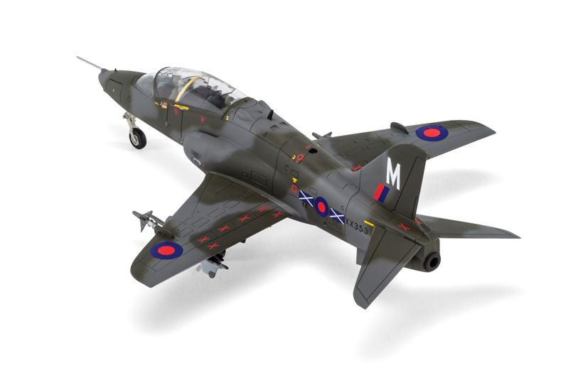 Airfix Royal Air Force Weapons Conversion Unit British Aerospace Hawk T.1A model kit on the Airfix Workbench blog