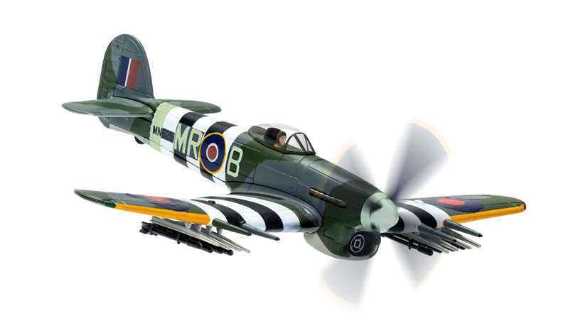 Corgi D-Day 75th Anniversary Aviation Archive release AA36512 Hawker Typhoon on the die-cast diaries blog