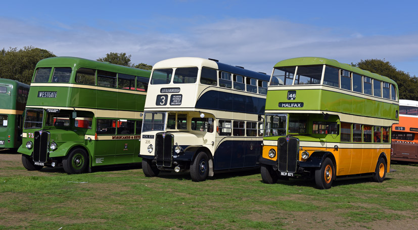 AEC Regent III Trans Lancs Transport Show at Heaton Park on the die-cast diaries blog