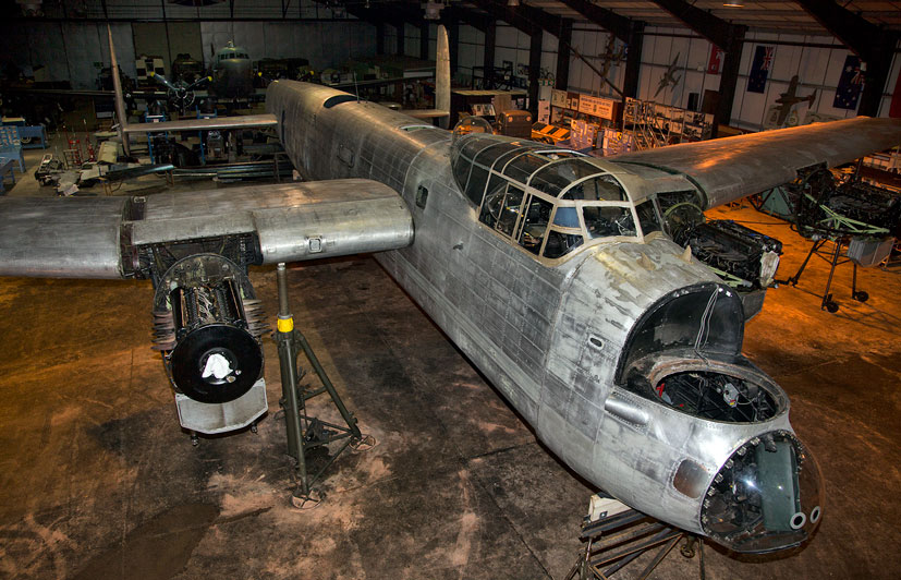 East Kirkby Avro Lancaster and De Havilland Mosquito drone footage feature on the Airfix and Corgi Aerodrome blog