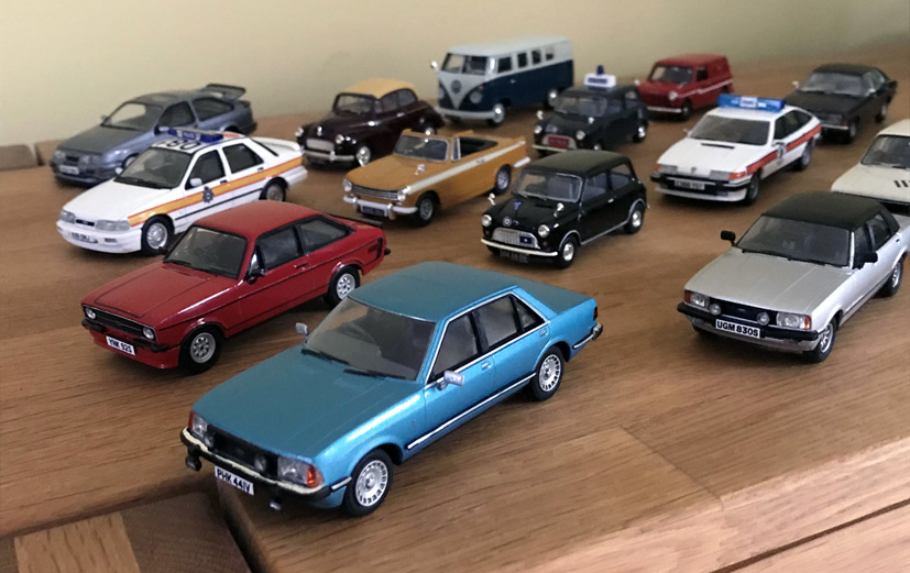 How a Corgi Vanguards hand decorated sample model is produced on Corgi die-cast diaries blog