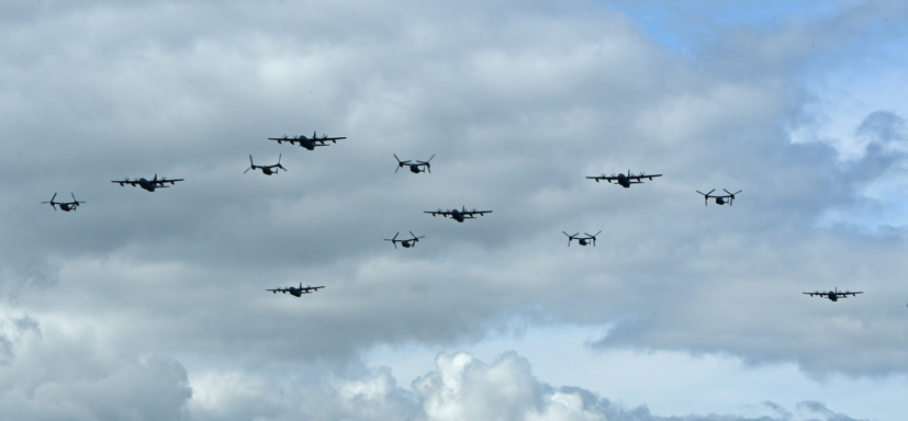 D-Day 75th Anniversary Daks over Duxford review on the Airfix and Corgi Aerodrome blog