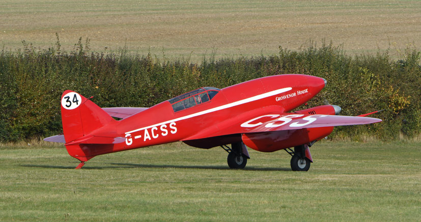 de Havilland DH88 Comet racer Grosvenor House MacRobertson Air Race on Airfix and Corgi Aerodrome