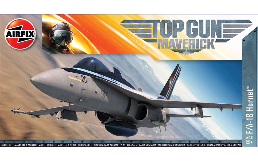 Airfix model kits pay tribute to the new Top Gun movie on the Airfix Workbench blog