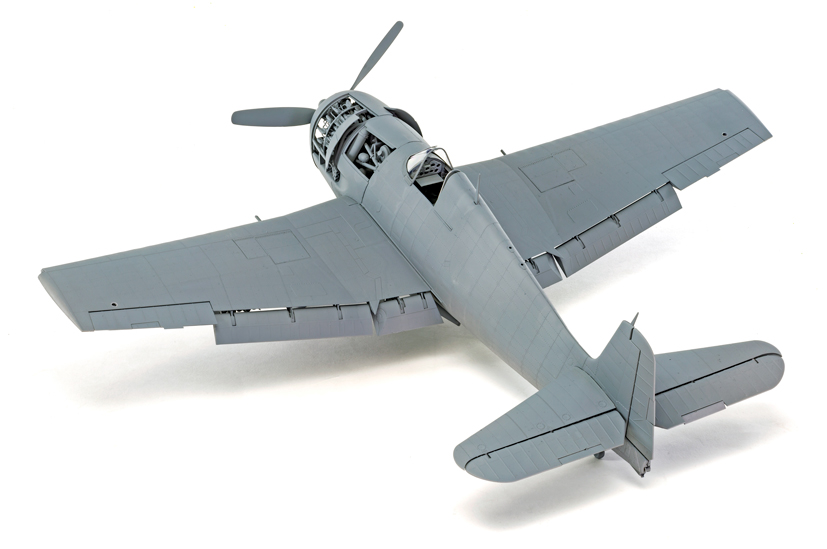 Airfix Scale Modelworld 2018 new large scale Grumman F6F-5 Hellcat announcement on the Airfix Workbench blog