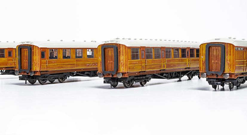 Engine Shed LNER Teak Coaches