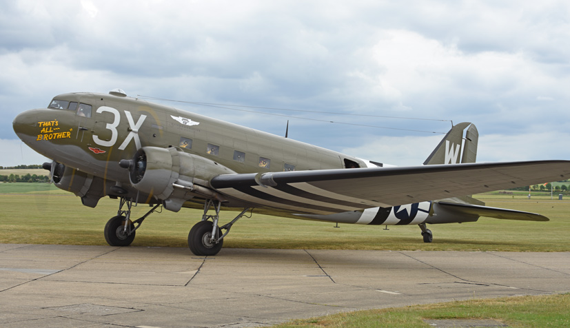 D-Day 75th Anniversary Daks over Duxford review on the Airfix and Corgi Aerodrome blog