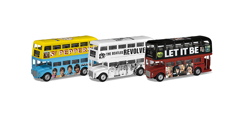 Exclusive Corgi London bus Beatles album commemoration models on the Corgi die-cast diaries blog