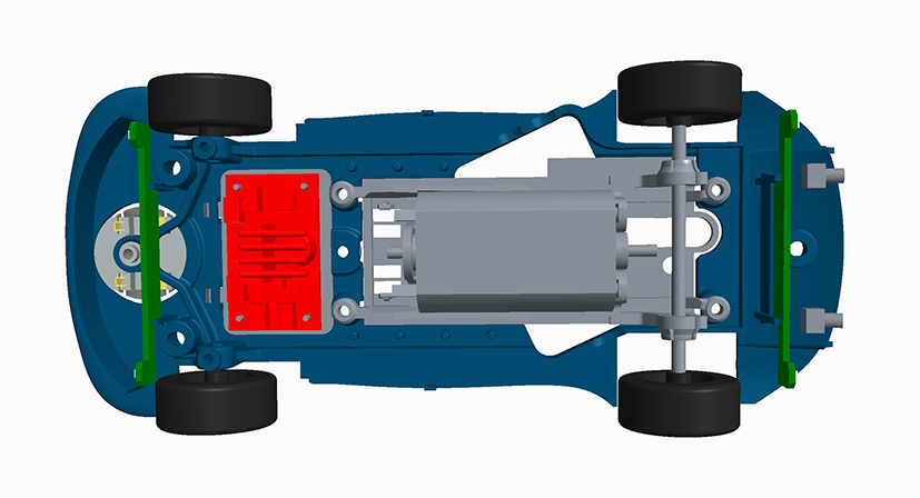 Scalextric chassis sales