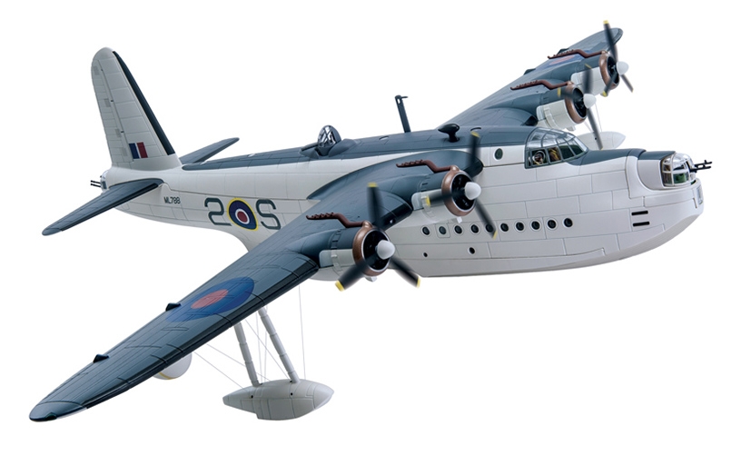 航空機・ヘリコプター CORGI 1/144 SHORT SUNDERLAND Mk II Workings of a Corgi Sunderland
