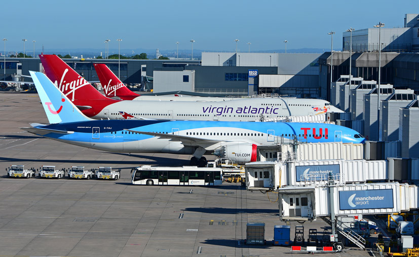Manchester Airport marks the retirement of Virgin Atlantic's Boeing 747-400 fleet on the Airfix and Corgi Aerodrome blog
