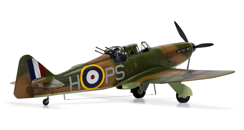 Airfix new 1/48th scale Boulton Paul Defiant Mk.1 on the Airfix Workbench blog