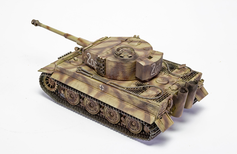 Latest Airfix large scale German Panzerkampfwagen VI Tiger I Late A1364 on the Airfix Workbench blog