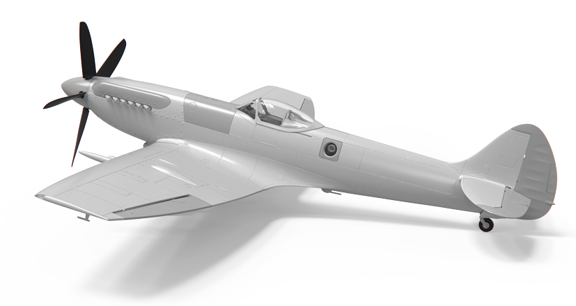 New Airfix Supermarine Spitfire XIV tooling A05135 on the Airfix Workbench blog