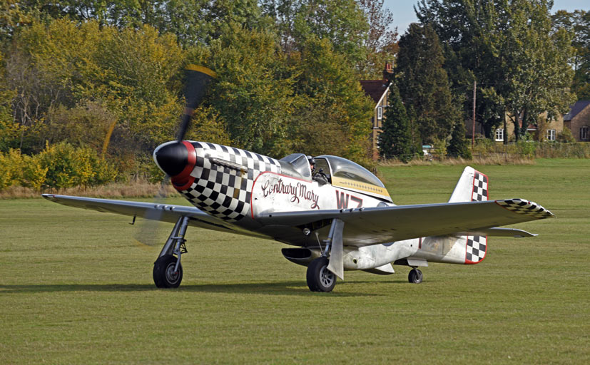North American TF-51D Mustang 'Contrary Mary' on Airfix and Corgi Aerodrome