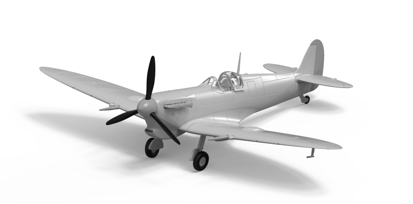 The latest Airfix Spitfire model kit development A02108 on the Airfix Workbench blog