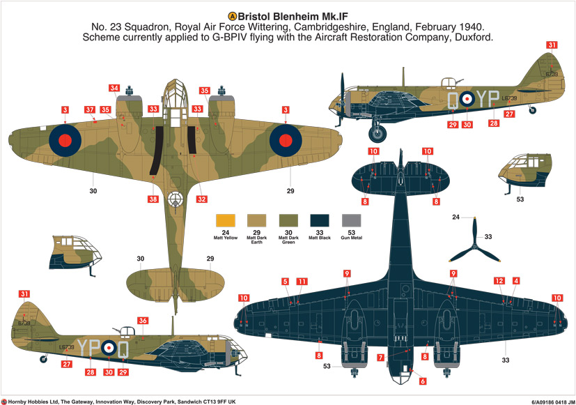 Exclusive new Airfix Bristol Blenheim Mk.IF A09186 on the Airfix Workbench blog