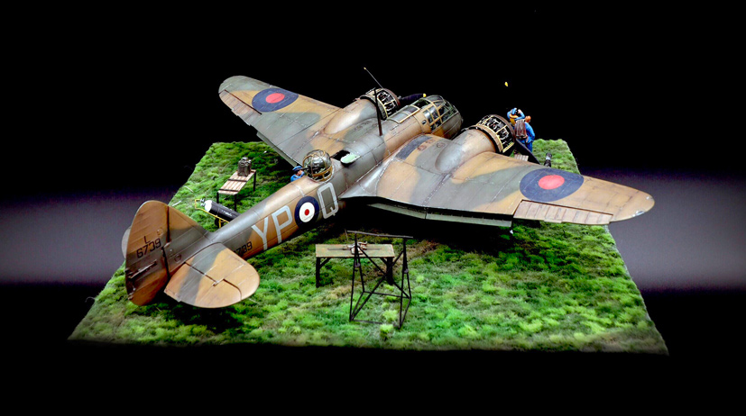 Airfix readers supplied Bristol Blenheim Mk.IF model build review on the Airfix Workbench blog