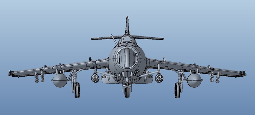 Exclusive development images from the new Airfix Mikoyan-Gurevich MiG 17 on the Airfix Workbench blog