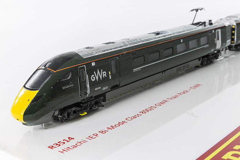Hitachi IEP Class 800 GWR Decoration Samples have arrived