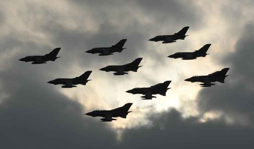 RAF Tornado GR.4 Diamond Nine Marham retirement review on the Airfix and Corgi Aerodrome blog