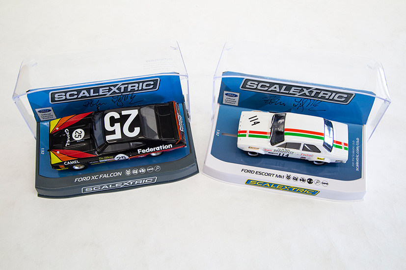 Test Track Pit Stop John Fitzpatrick Signed Cars