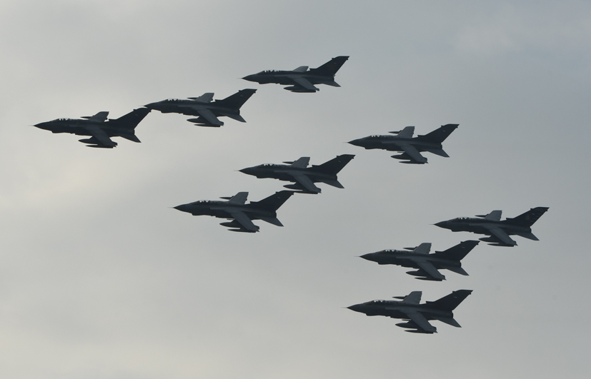 RAF Tornado GR.4 Diamond Nine Marham retirement review on the Airfix and Corgi Aerodrome blog