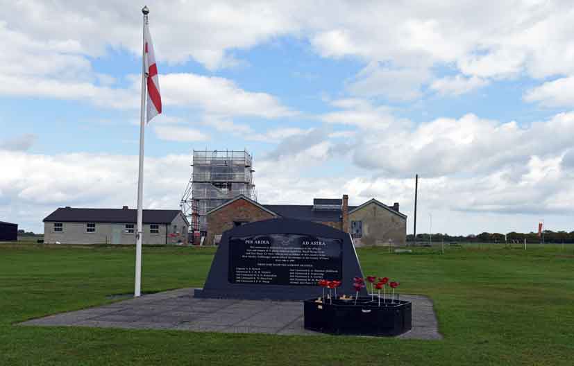 A memorial to the fallen