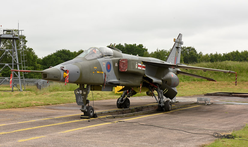Cosford's home for former RAF 'Big Cats' SEPECAT Jaguars on the Airfix and Corgi Aerodrome blog