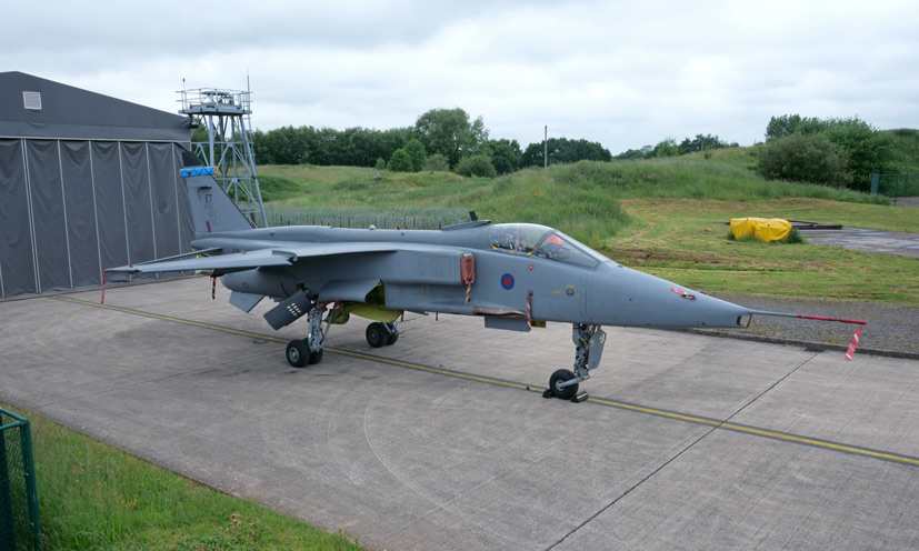 Cosford's home for former RAF 'Big Cats' SEPECAT Jaguars on the Airfix and Corgi Aerodrome blog