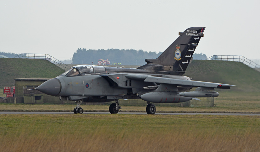 RAF Tornado GR.4 Diamond Nine Marham retirement review on the Airfix and Corgi Aerodrome blog