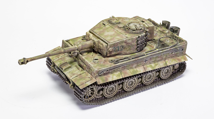 Latest Airfix large scale German Panzerkampfwagen VI Tiger I Late A1364 on the Airfix Workbench blog