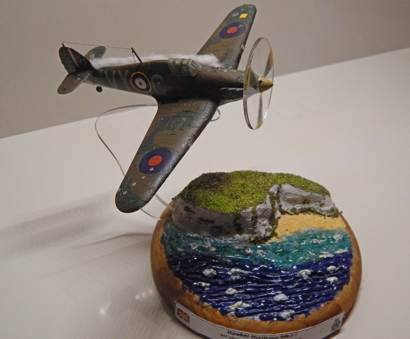 Battle of France Hawker Hurricane model build on the Airfix Workbench blog