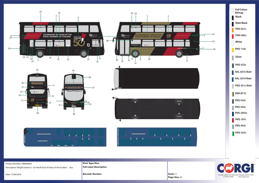 Exclusive new Corgi model bus announcement on Corgi Diecast Diaries Blog