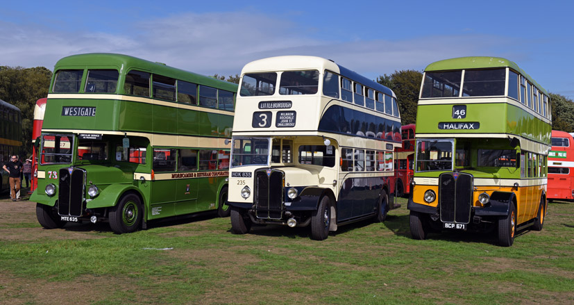 AEC Regent III Trans Lancs Transport Show at Heaton Park on the die-cast diaries blog
