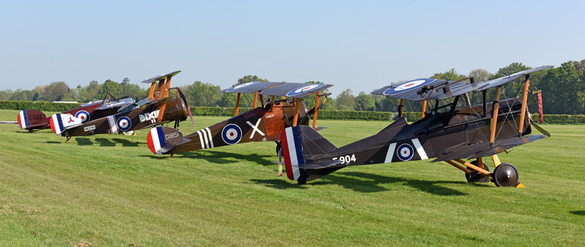 Shuttleworth Season Premier Airshow review only at Old Warden on Airfix and Corgi Aerodrome
