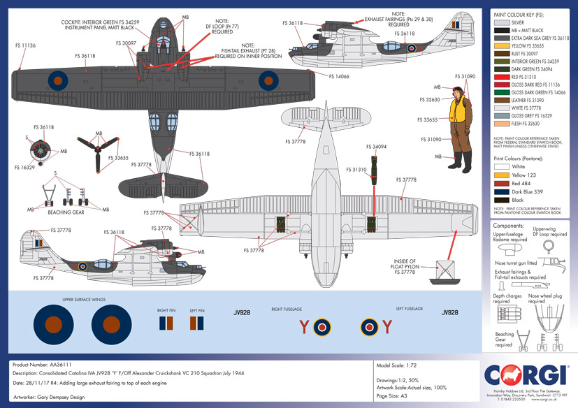 AA36111 Consolidated Catalina VC John Criuckshank Exclusive