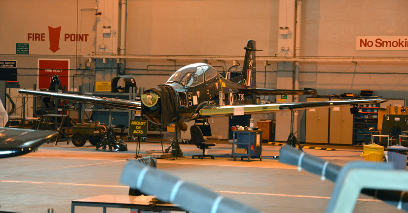 Farewell review to the RAF Short Tucano T.1 trainer on its service retirement on the Airfix and Corgi Aerodrome blog