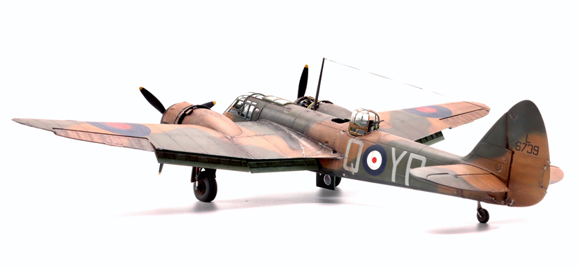 Airfix readers supplied Bristol Blenheim Mk.IF model build review on the Airfix Workbench blog