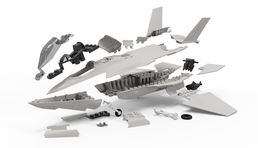 Airfix Quickbuild F-35B Lightning II exclusive model development on the Airfix Workbench blog