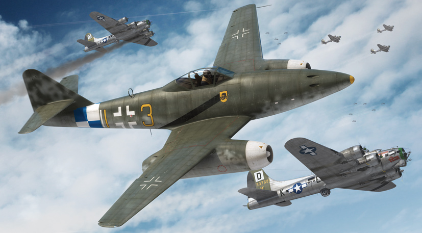 New Airfix Messerschmitt Me262 Jabo, Schnellbomber, Sturmvogel A03090 on the Airfix Workbench blog