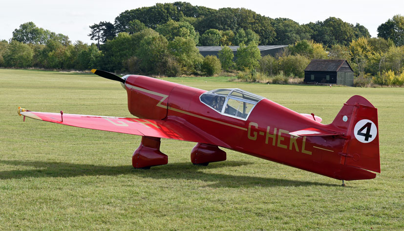 Mew Gull replica G-HEKL on Airfix and Corgi Aerodrome