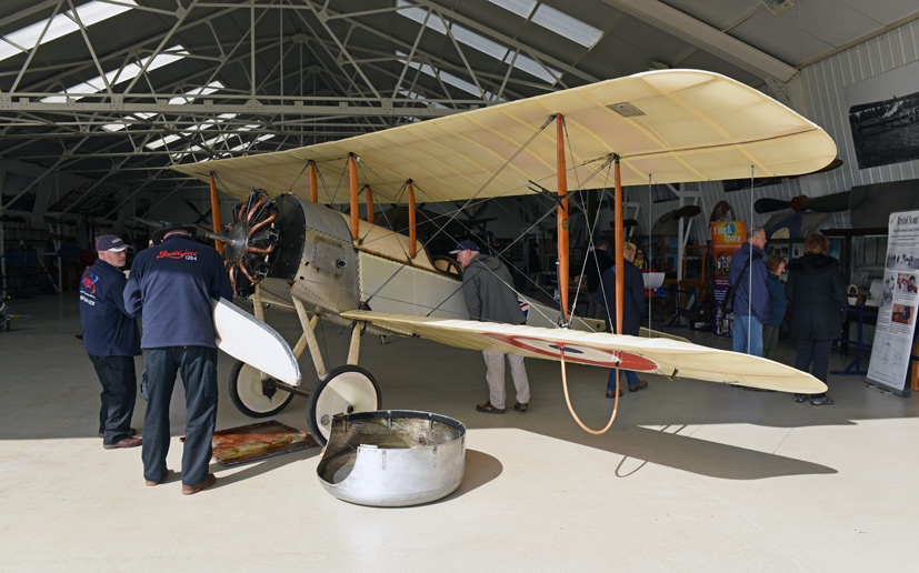 Fly Navy British naval aviation review Bristol Scout Type C on the Airfix and Corgi Aerodrome blog