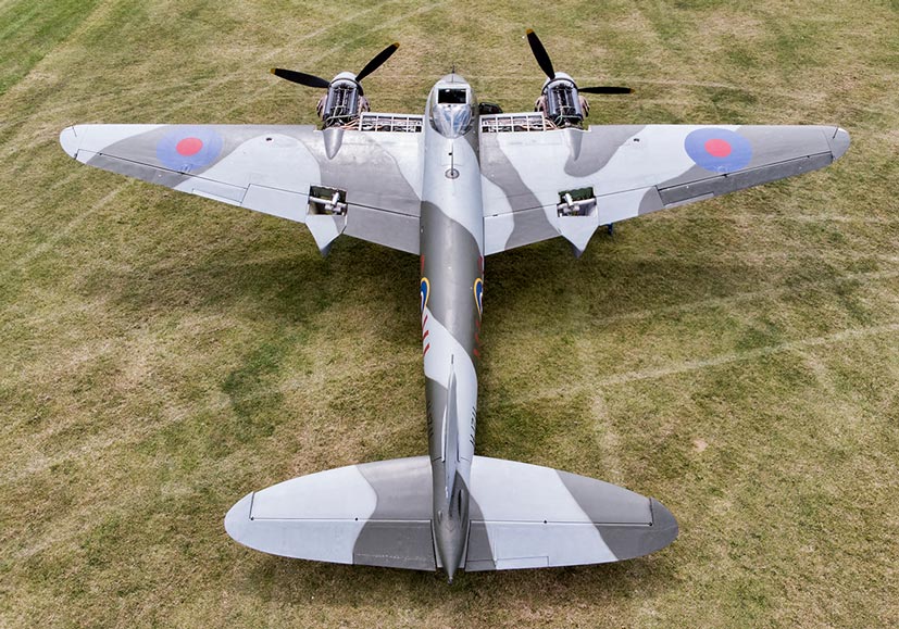 East Kirkby Avro Lancaster and De Havilland Mosquito drone footage feature on the Airfix and Corgi Aerodrome blog