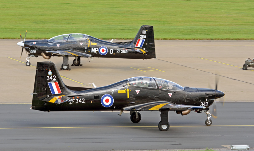 Farewell review to the RAF Short Tucano T.1 trainer on its service retirement on the Airfix and Corgi Aerodrome blog