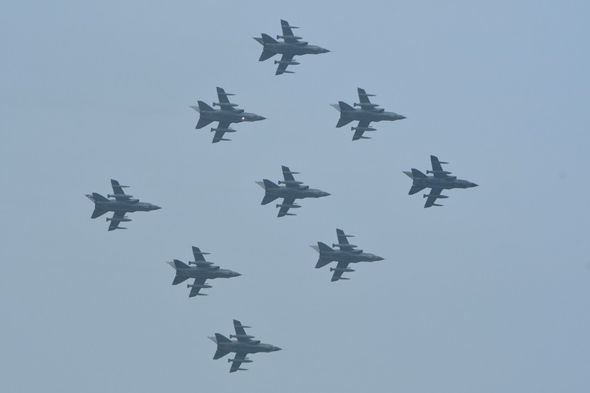 RAF Tornado GR.4 Diamond Nine Marham retirement review on the Airfix and Corgi Aerodrome blog