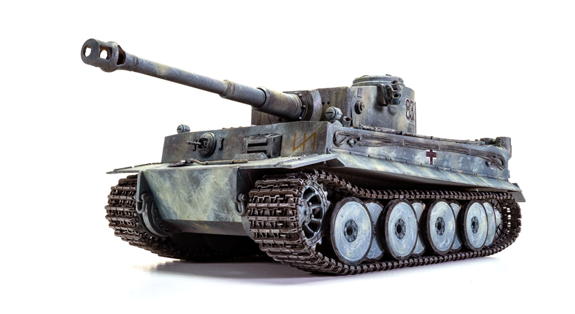 Airfix Tiger I tank Early Version Das Reich 1943 on the Airfix Workbench blog
