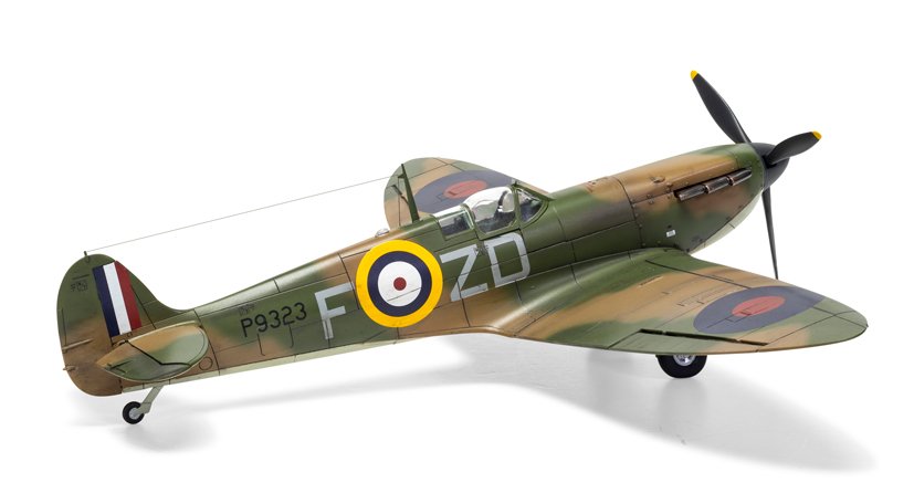 Airfix Battle of Britain 80th Anniversary Supermarine Spitfire Mk1 A05126A model kit on the Airfix Workbench blog