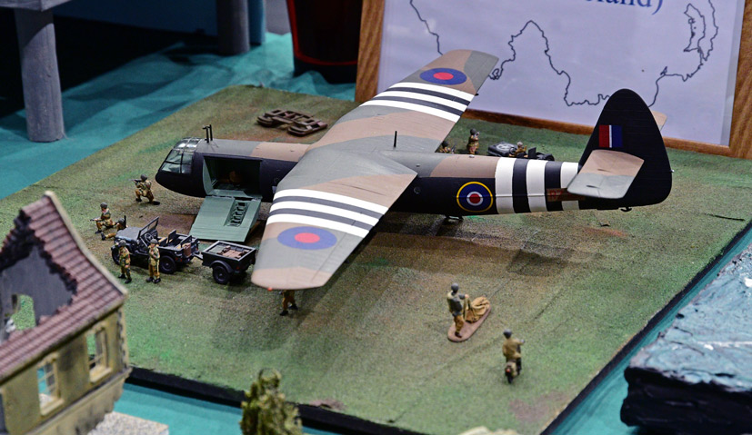 D-Day model displays at this years Telford Scale Modelworld show on the Airfix Workbench blog