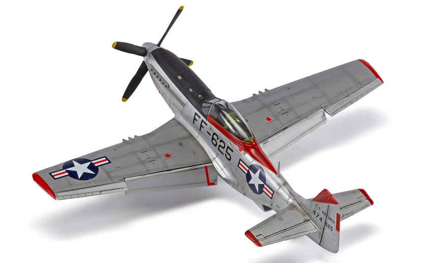 Korean War North American F-51D Mustang A05136 on the Airfix Workbench blog